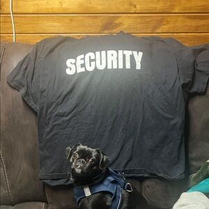 Security T-Shirt in Black
